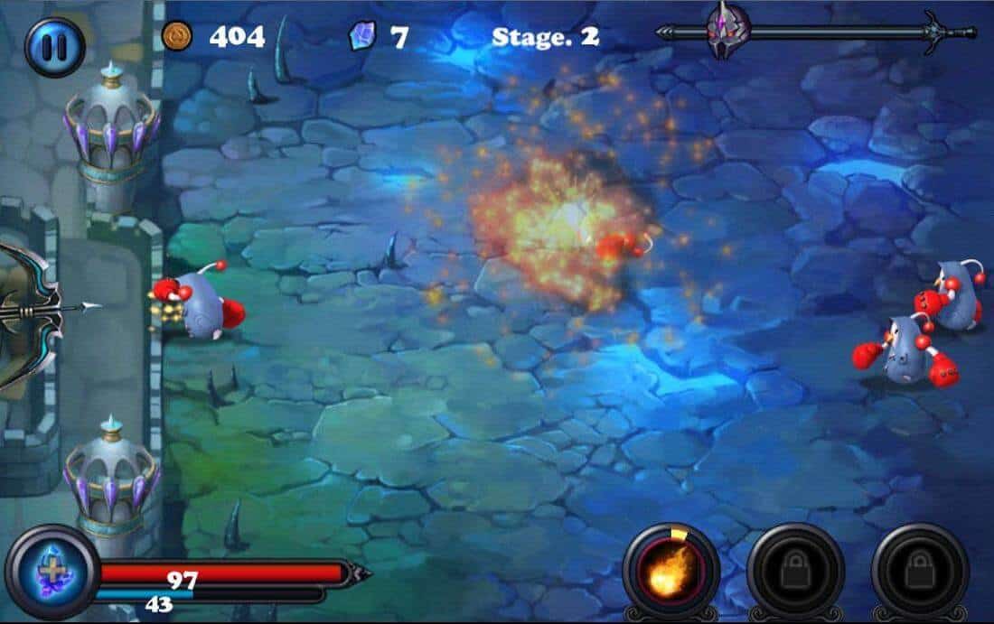 Скриншот #1 из игры Defender II