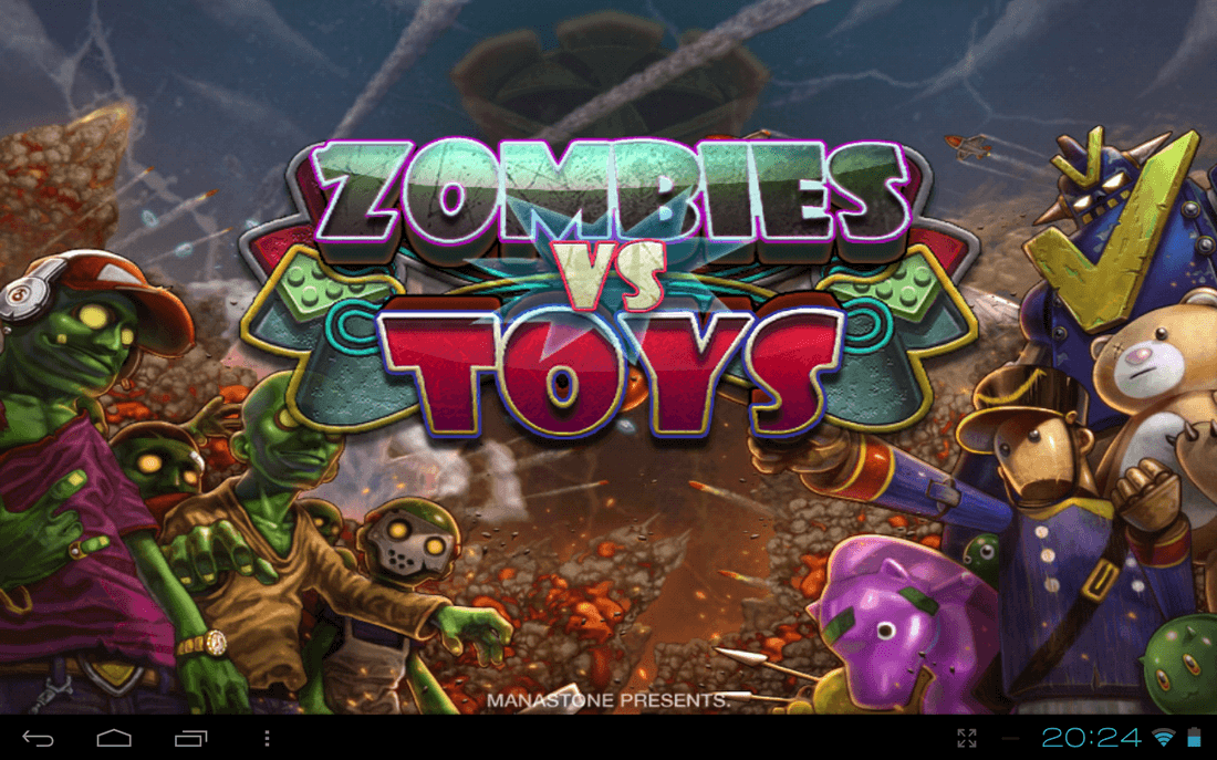 Скриншот #1 из игры Zombies vs Toys